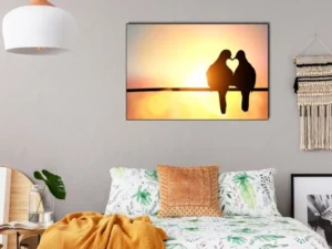 Tranh treo tường phòng ngủ và cách lựa chọn phù hợp với không gian